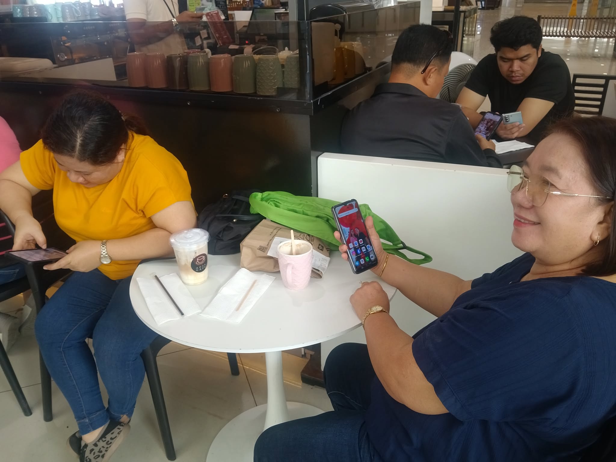 Coffee and pastry